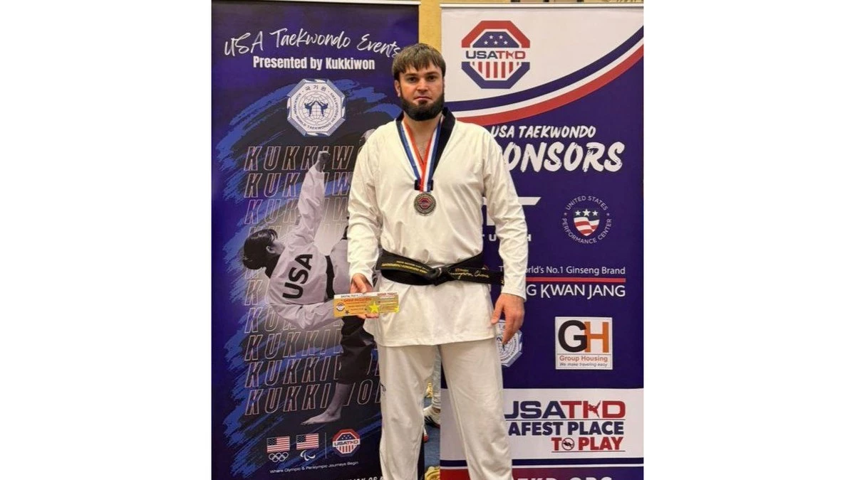 Новости Ингушетии: Спортсмен из Ингушетии – призер Открытого чемпионата США по тхэквондо