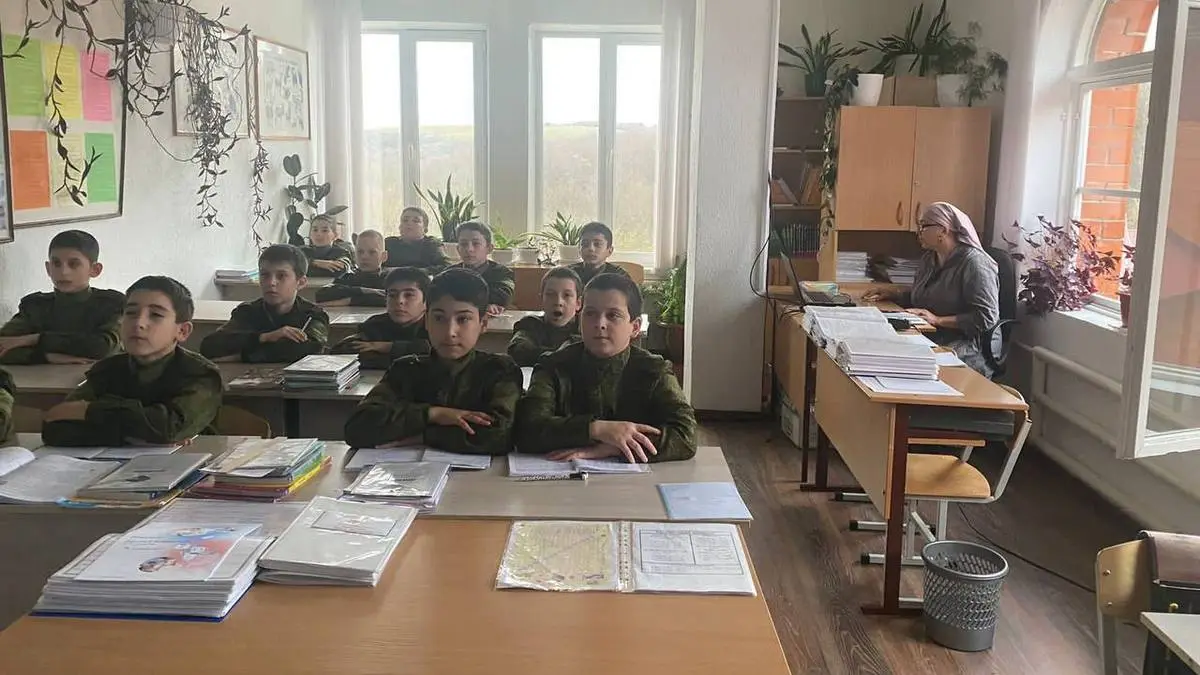 Новости Ингушетии: В Горском кадетском корпусе Ингушетии состоялись «Разговоры о важном»