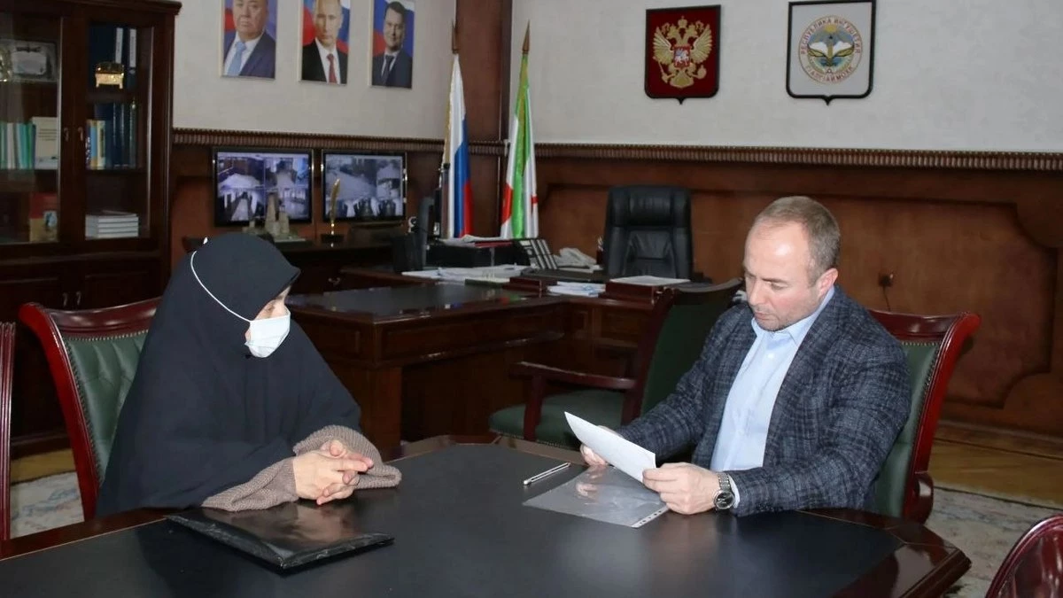 Новости Ингушетии: В ОСФР Ингушетии состоялся приём граждан