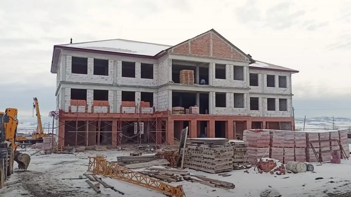 Новости Ингушетии: В с.п. Южное Ингушетии полным ходом строят школу на 320 мест