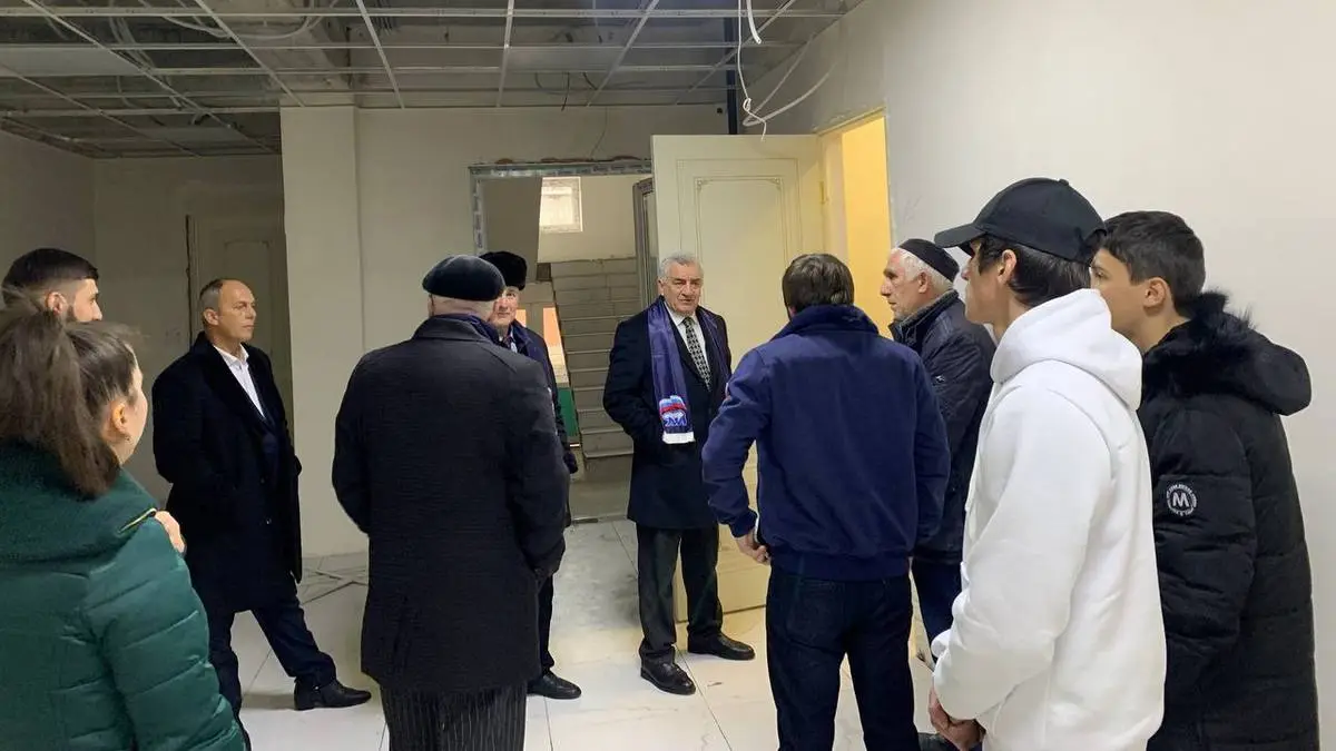 Новости Ингушетии: Партдесант «Единой России» в Назрани проверил ход строительства детского сада №6