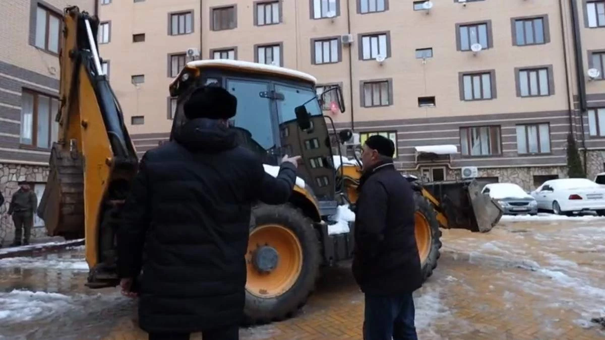 Новости Ингушетии: В Магасе Ингушетии специалисты восстановили силовой подземный кабель