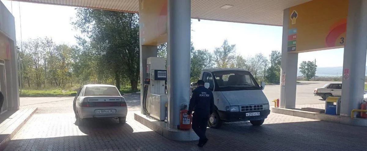 Новости Ингушетии: МЧС Ингушетии проверило автозаправочные станции