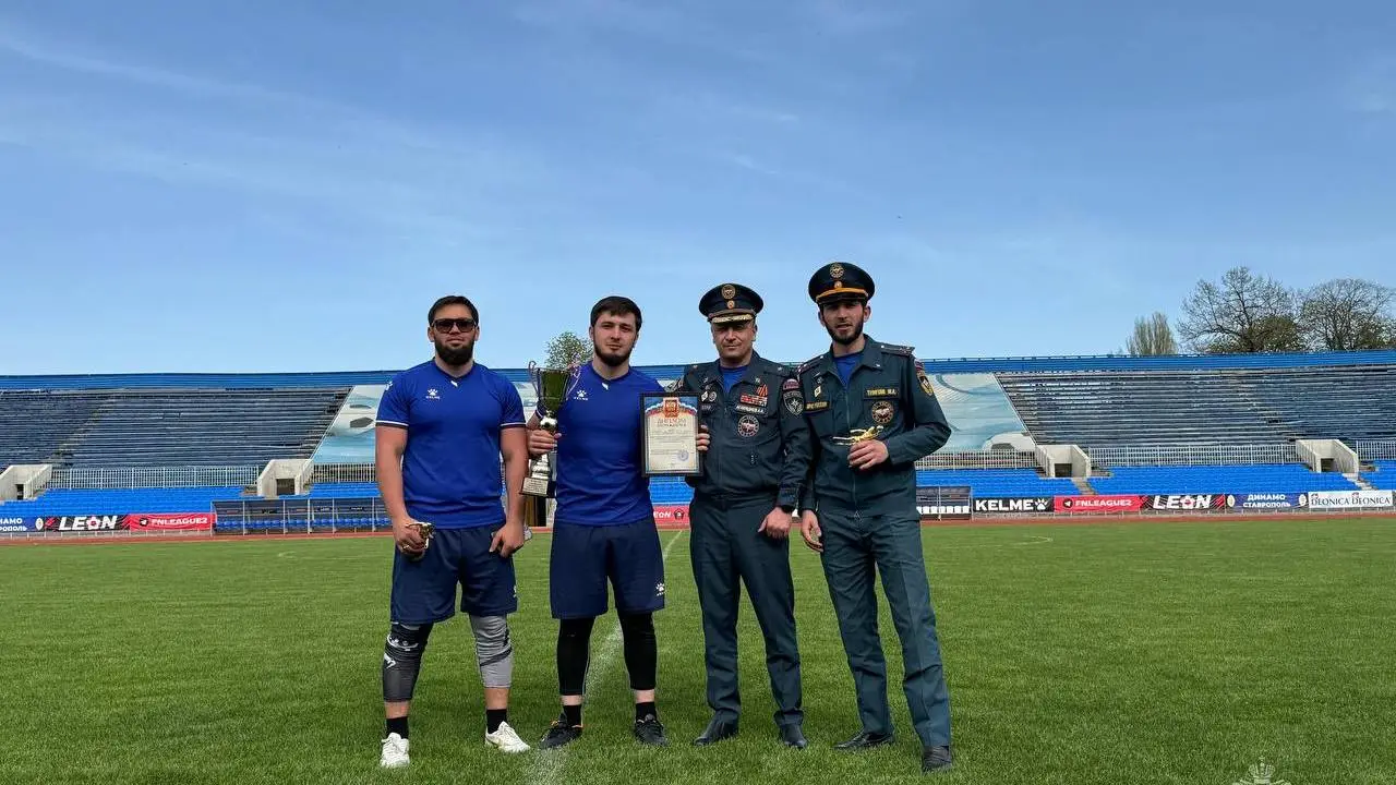 Новости Ингушетии: Спасатели Ингушетии ярко заявили о себе на Спартакиаде МЧС России