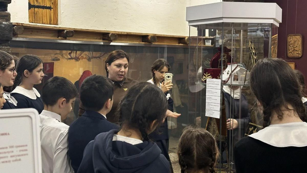Новости Ингушетии: Школьники Ингушетии открывают собственный культурный код в Госмузее ИЗО