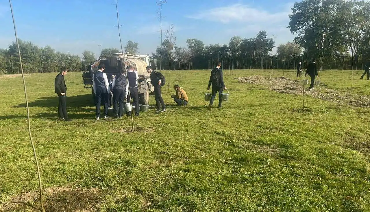 Новости Ингушетии: Школьники Ингушетии принимают активное участие в деле сохранения леса