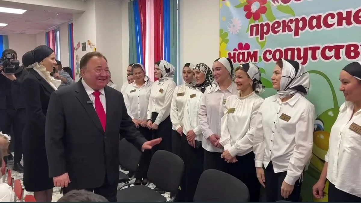 Новости Ингушетии: В Ингушетии открыли детсад в первый день выборов