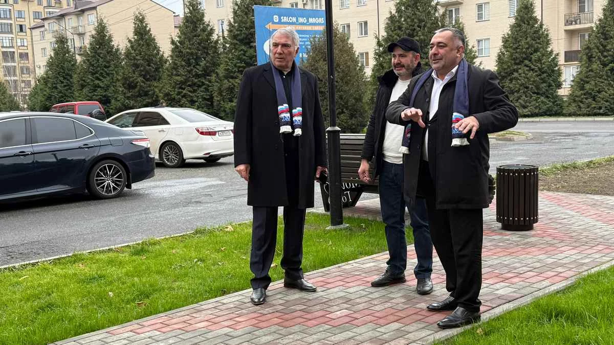 Новости Ингушетии: В Магасе благоустраиваются общественные территории в рамках  «Городская среда»