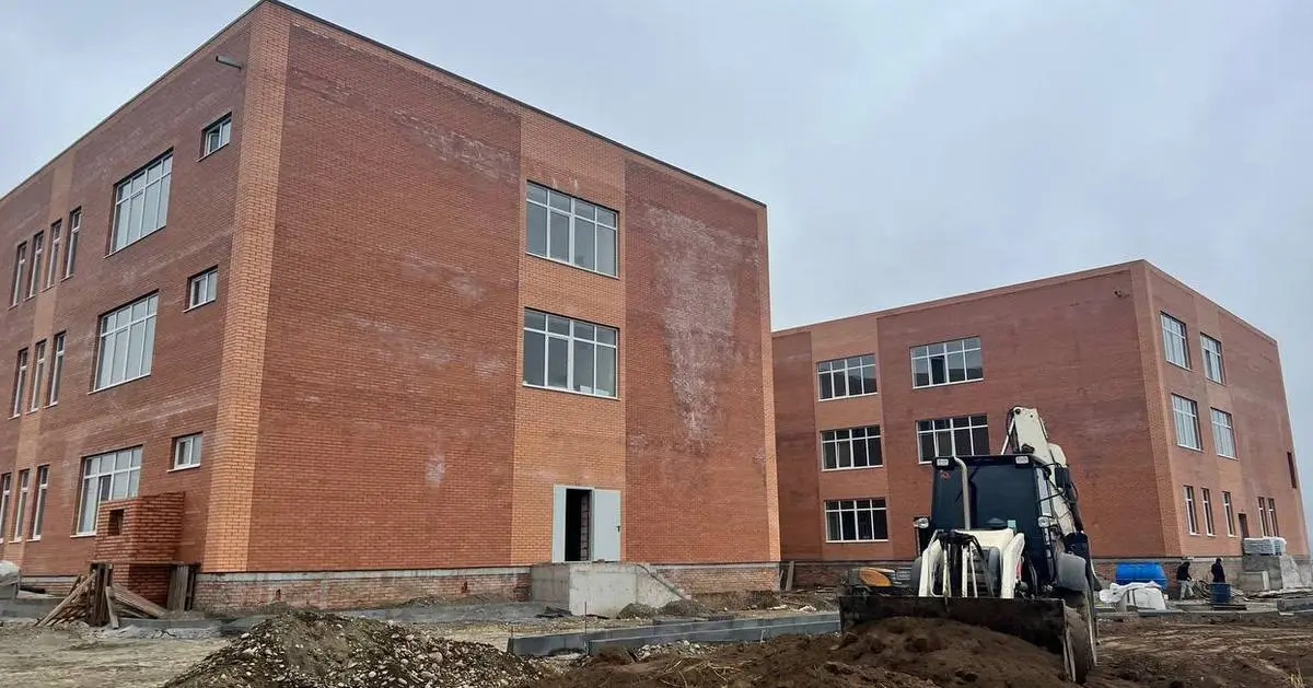 Новости Ингушетии: В селе Инарки Ингушетии готовится к сдаче школа на 540 мест