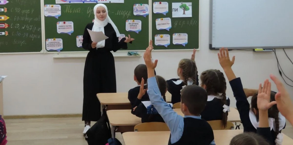 Новости Ингушетии: В Ингушетии состоялся урок на тему «Лидер - это…»