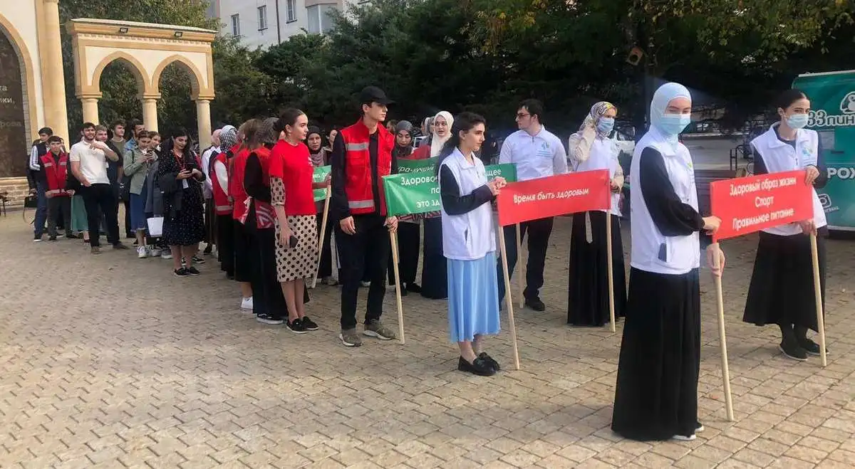 Новости Ингушетии: Молодежный совет столицы Ингушетии показал пользу 10 000 шагов