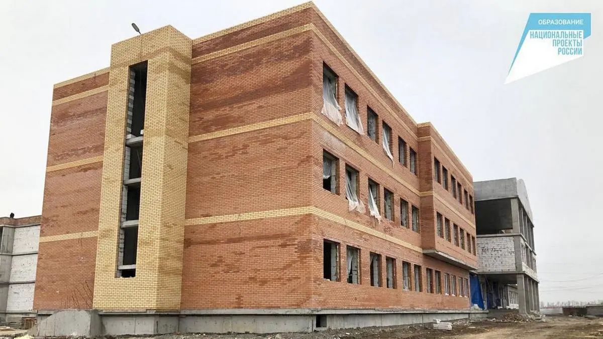 Новости Ингушетии: В Назрани Ингушетии ударными темпами строят школу на 720 мест