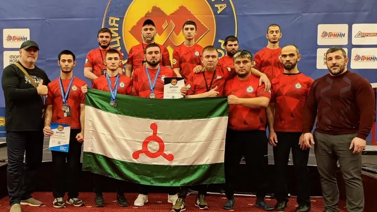 Новости Ингушетии: Сборная Ингушетии по армрестлингу получила 8 медалей на Чемпионате России в Орле