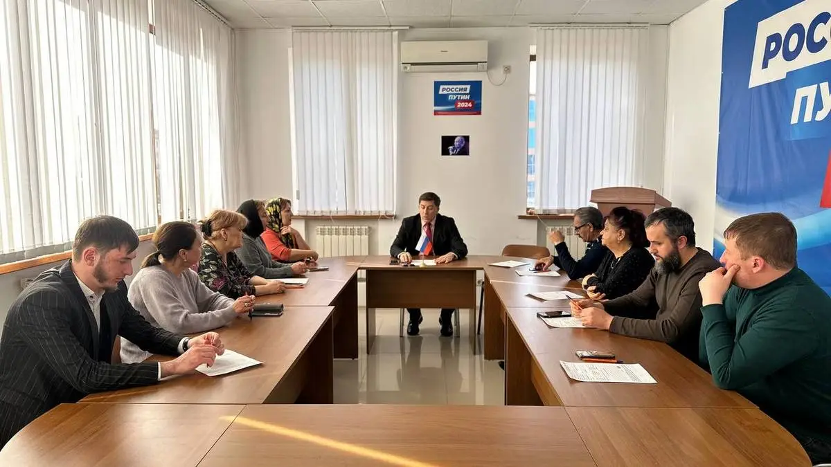 Новости Ингушетии: В Ингушетии доверенное лицо Путина встретилось с членами АНР