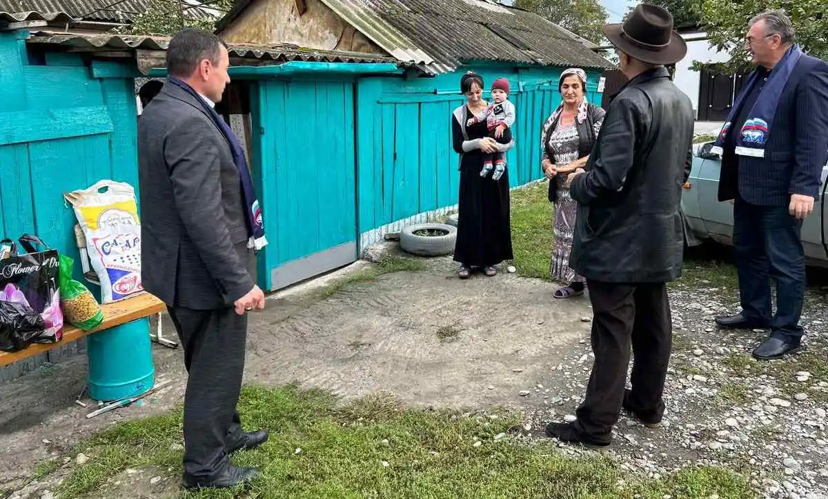 Новости Ингушетии: Единороссы Ингушетии поддержали семью участника СВО