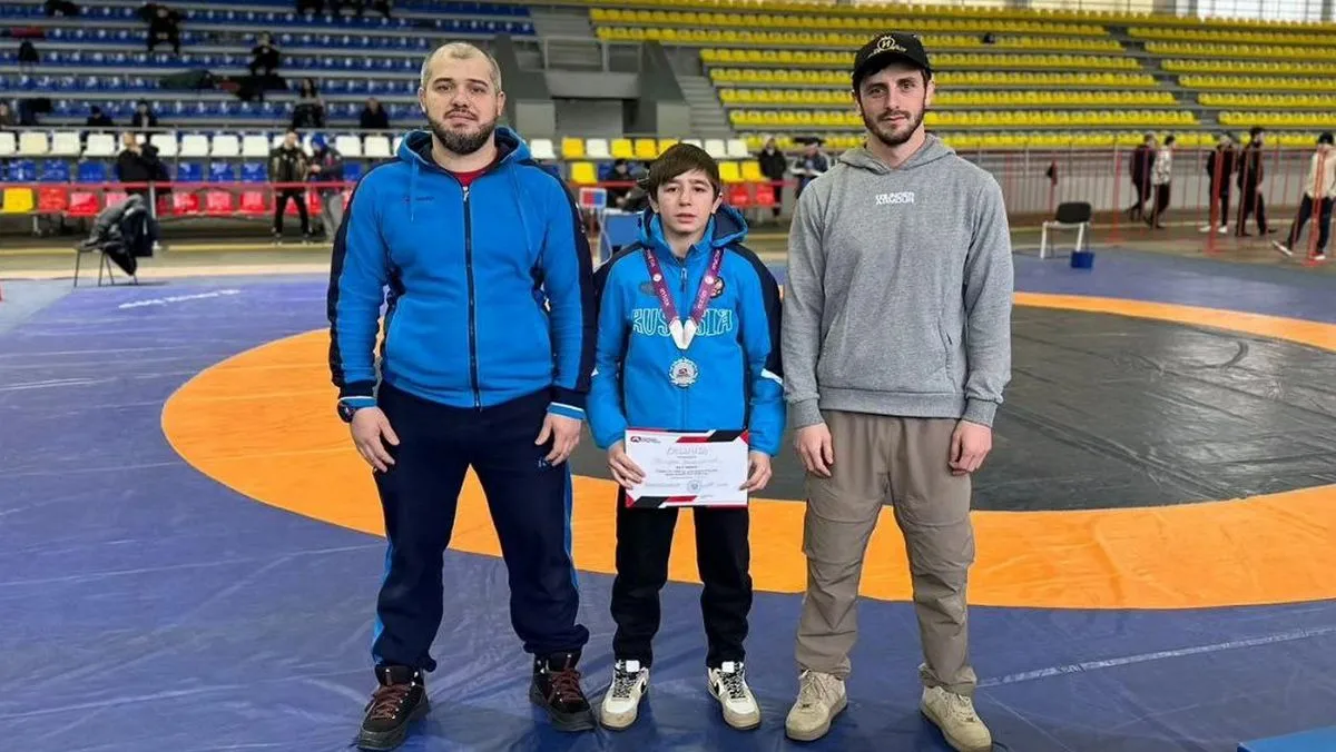 Новости Ингушетии: Борец из Ингушетии - призер Первенства СКФО