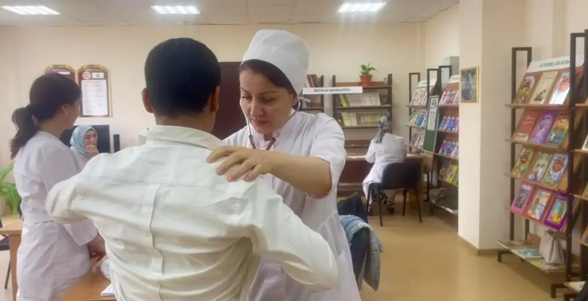Новости Ингушетии: Медики тщательно следят за здоровьем детей в школах и детсадах Ингушетии