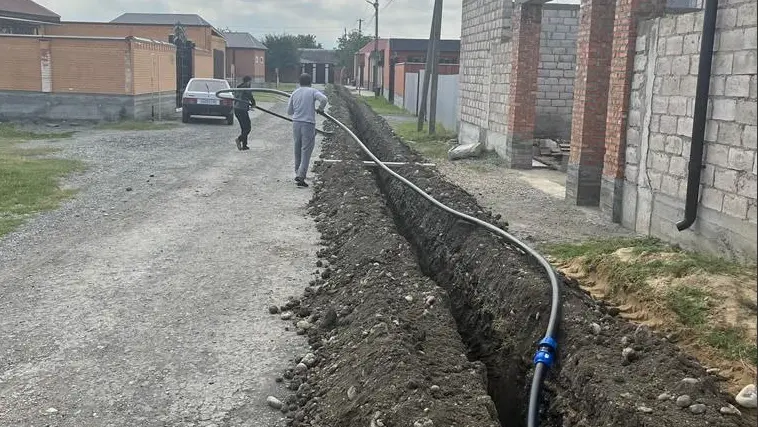Новости Ингушетии: В сельских поселениях Ингушетии улучшают водопроводную сеть