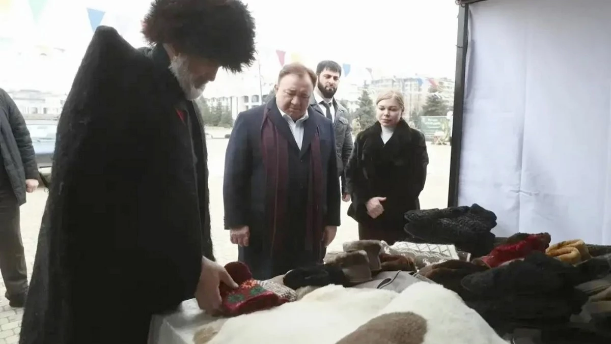 Новости Ингушетии: Глава Ингушетии посетил ярмарку товаропроизводителей «Sky for Ramadan»