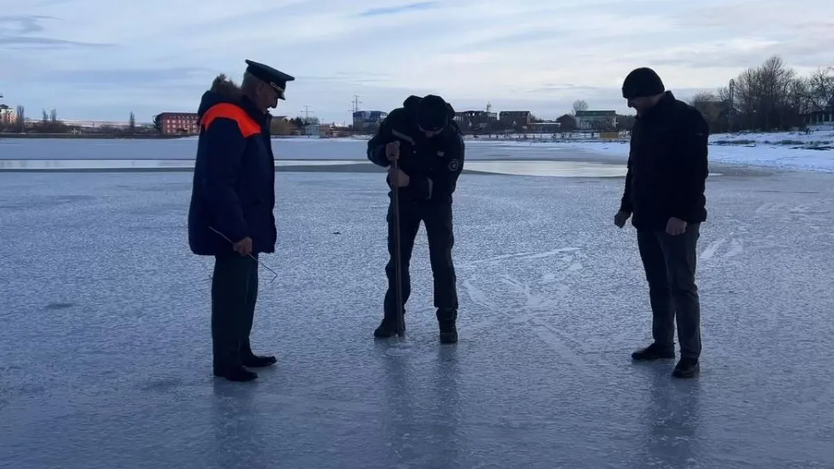 Новости Ингушетии: МЧС Ингушетии провел профилактический рейд  на городском пруду Назрани