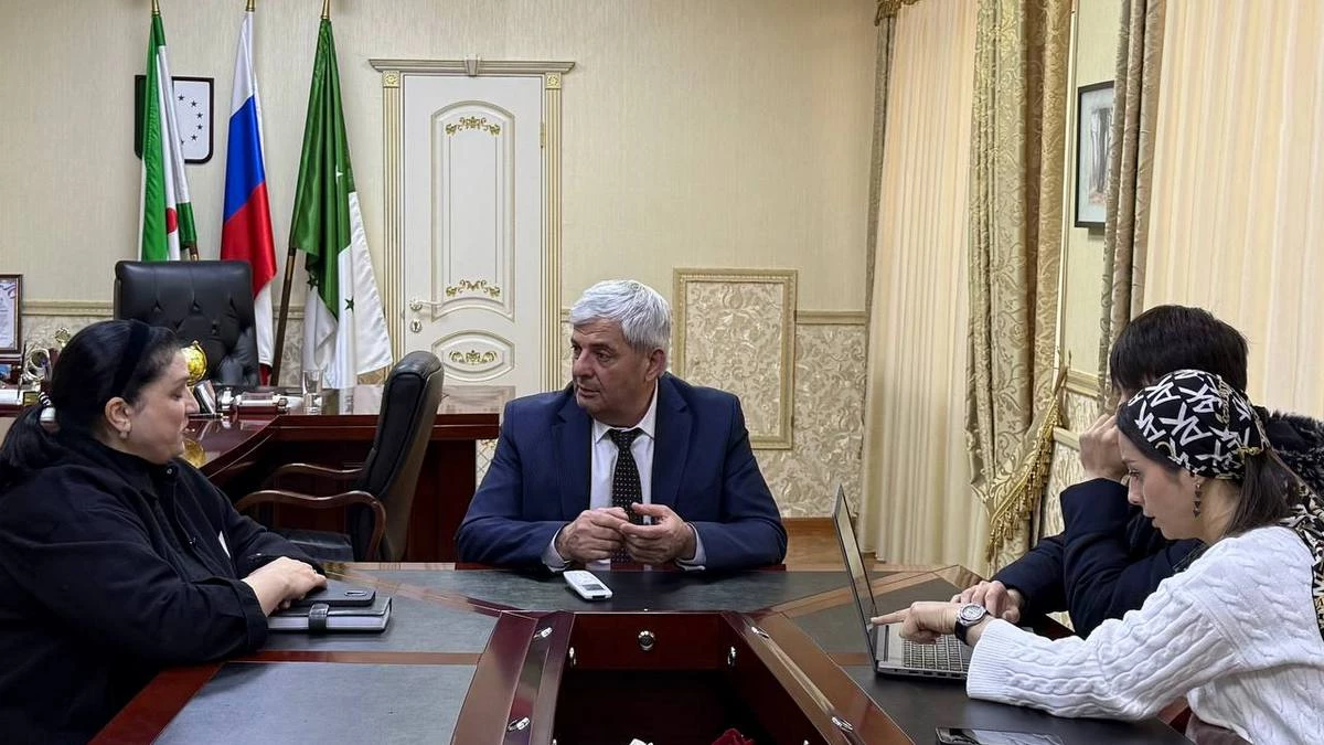 Новости Ингушетии: Совещание с представителями «Движения Первых» прошло в Малгобекском районе