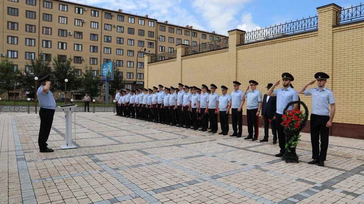 Новости Ингушетии: В МВД Ингушетии почтили память погибших сотрудников