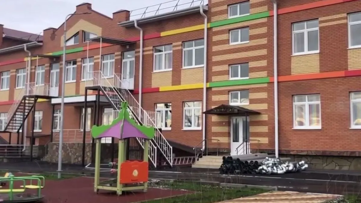 Новости Ингушетии: В Малгобеке заканчивается строительство нового детсада «Сокровище нации»