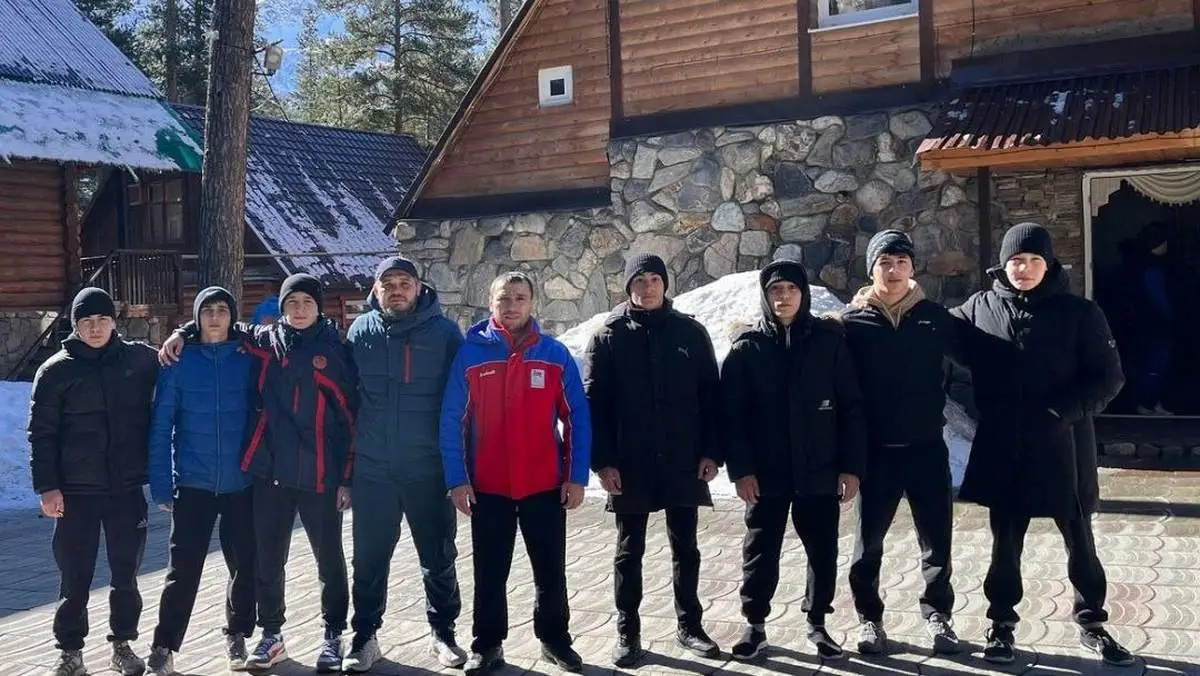 Новости Ингушетии: Борцы из Ингушетии – участники тренировочных сборов в Тырныаузе