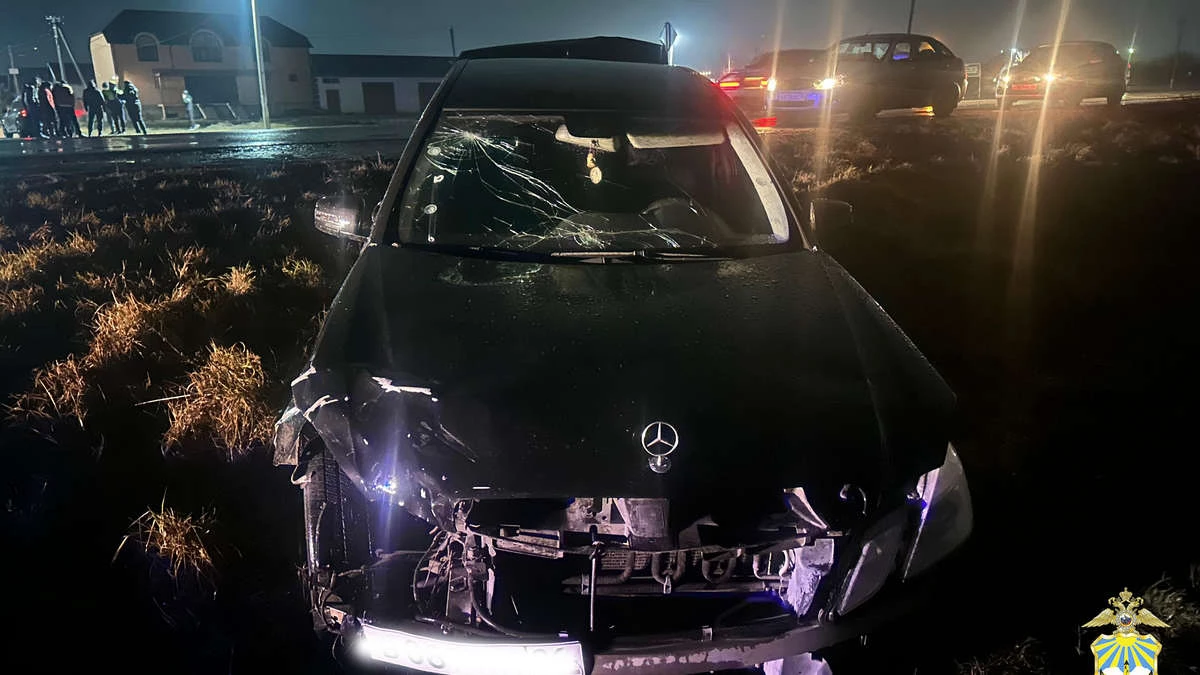 Новости Ингушетии: В Малгобеке на автодороге школьники совершили аварию