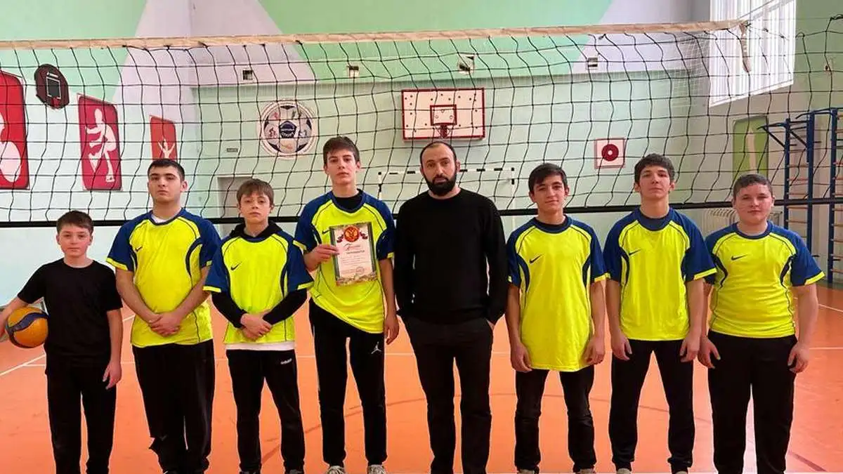 Новости Ингушетии: В Малгобеке Ингушетии назвали лучшую школьную команду по  волейболу