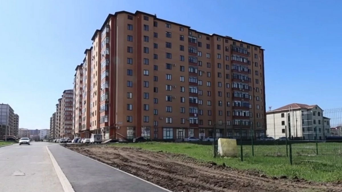 Новости Ингушетии: В Магасе Ингушетии появился новый тротуар вдоль улицы Назарбаева