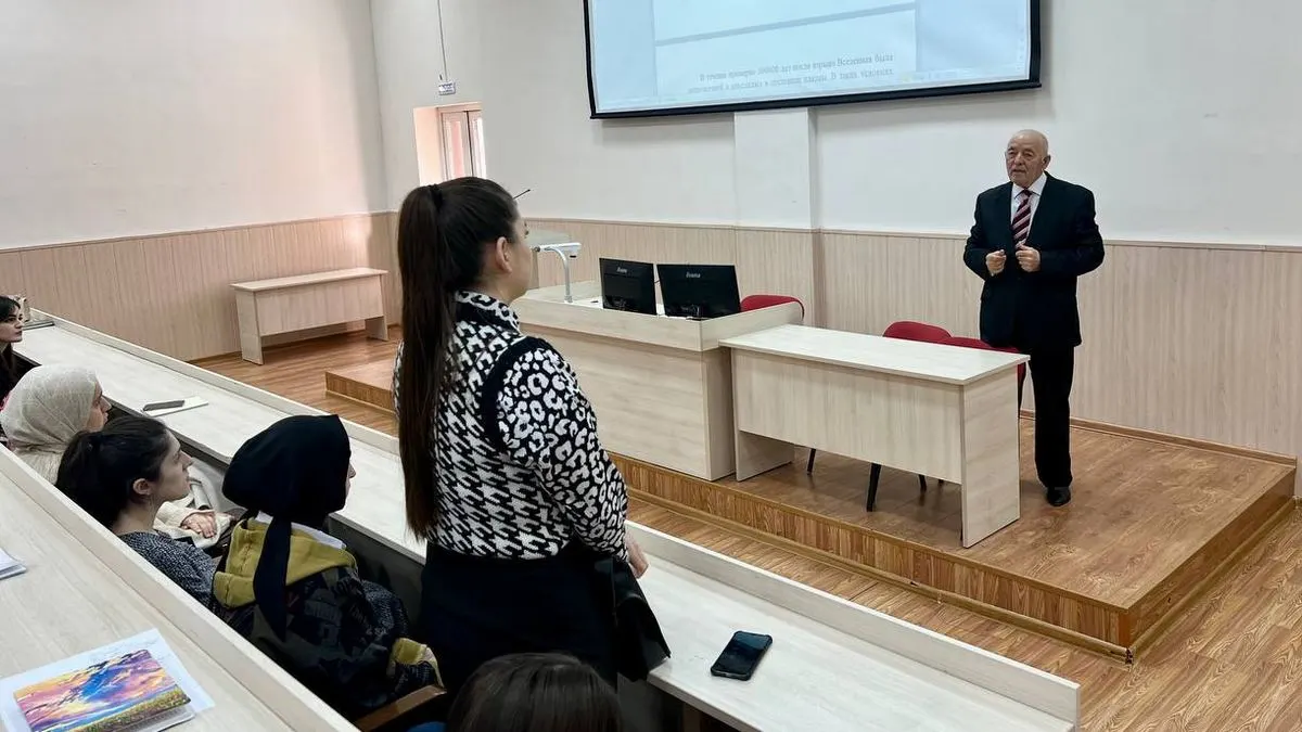 Новости Ингушетии: О процессе возникновения Вселенной рассказали студентам Ингушетии