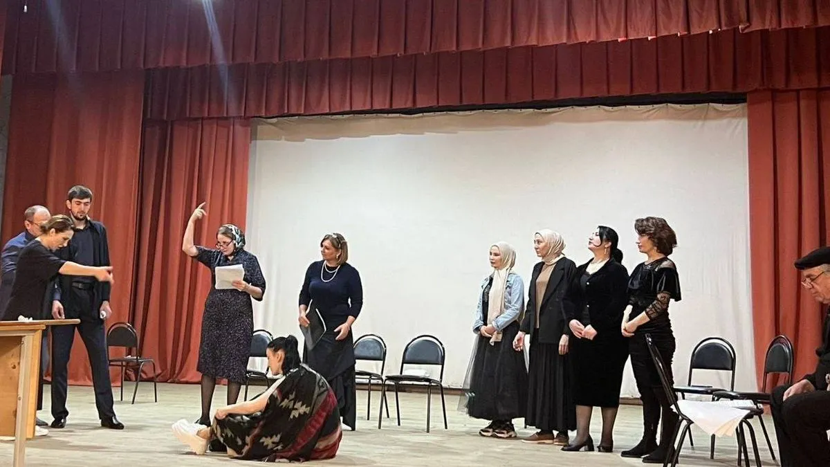 Новости Ингушетии: Паччахьалкхен драмтеатро керда спектакль оттаяьй