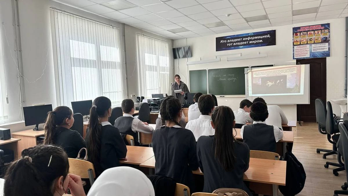 Новости Ингушетии: Сотрудники МКЖР Ингушетии провели со школьниками музейный урок «Наша правда»