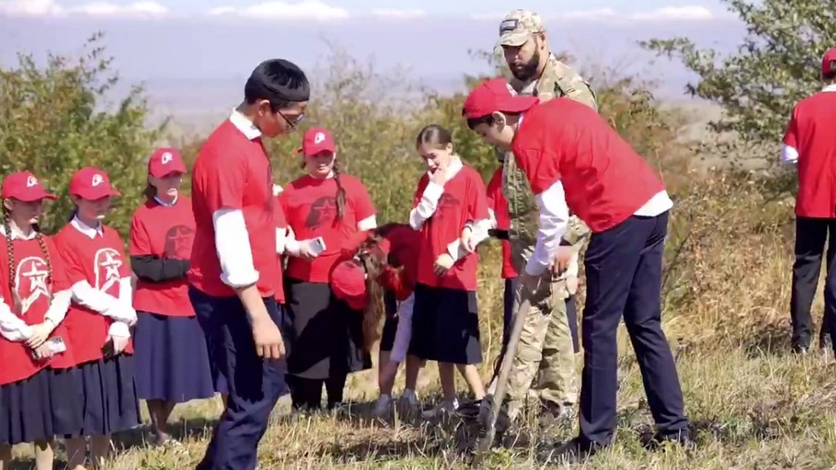 Новости Ингушетии: Юнармейцы Ингушетии учатся навыкам поисковой работы
