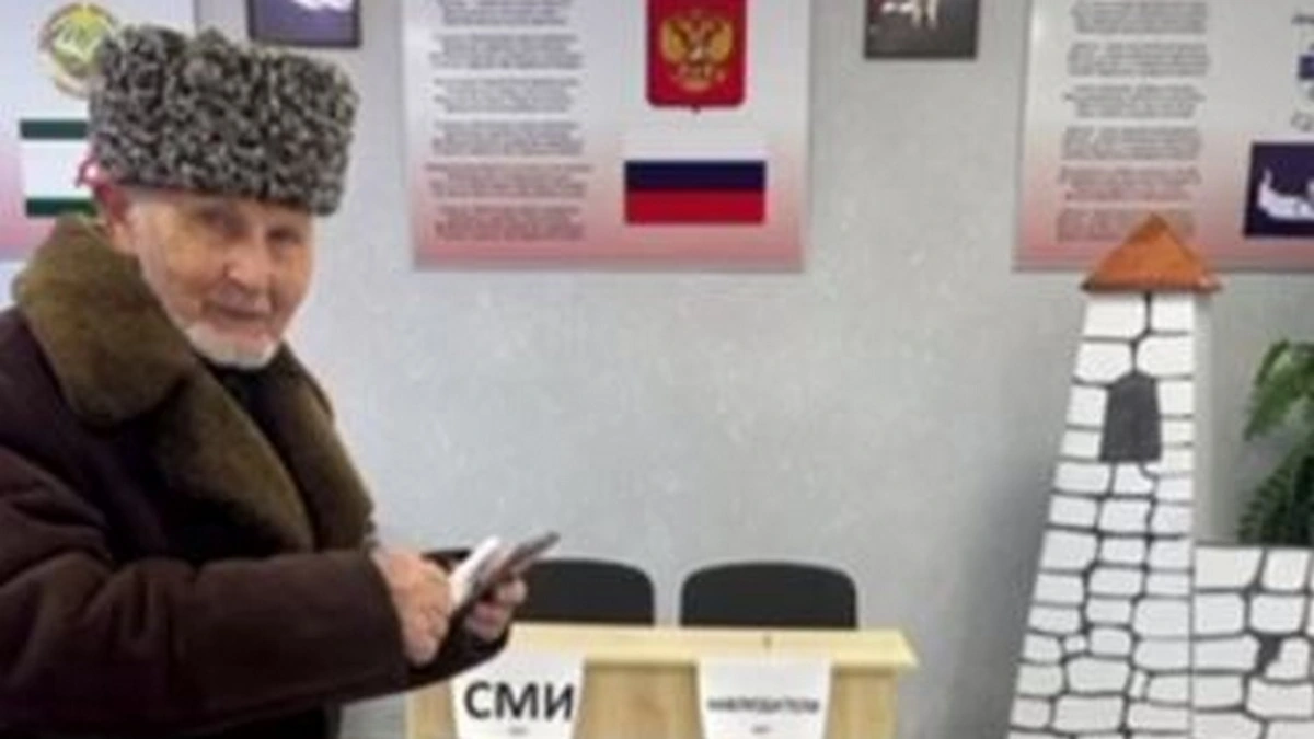 Новости Ингушетии: Жителю Малгобека Ингушетии на выборах Президента РФ вручили подарок