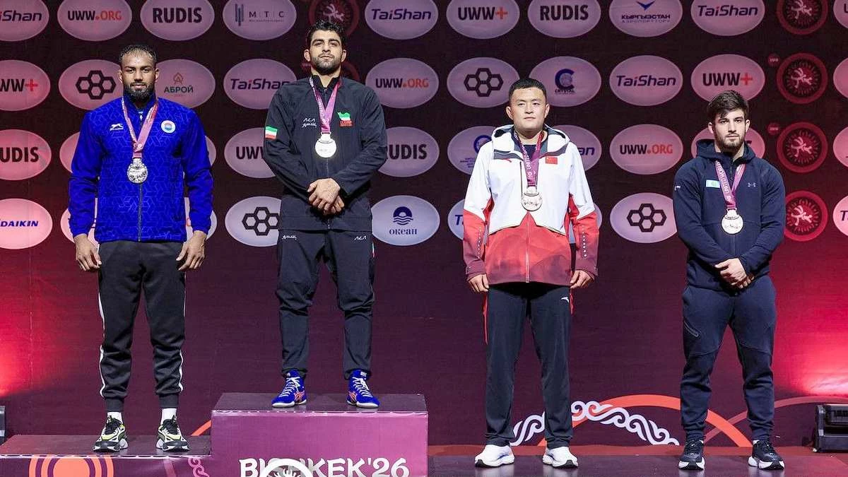 Новости Ингушетии: Спортсмен из Ингушетии - призер Чемпионата Азии по греко-римской борьбе