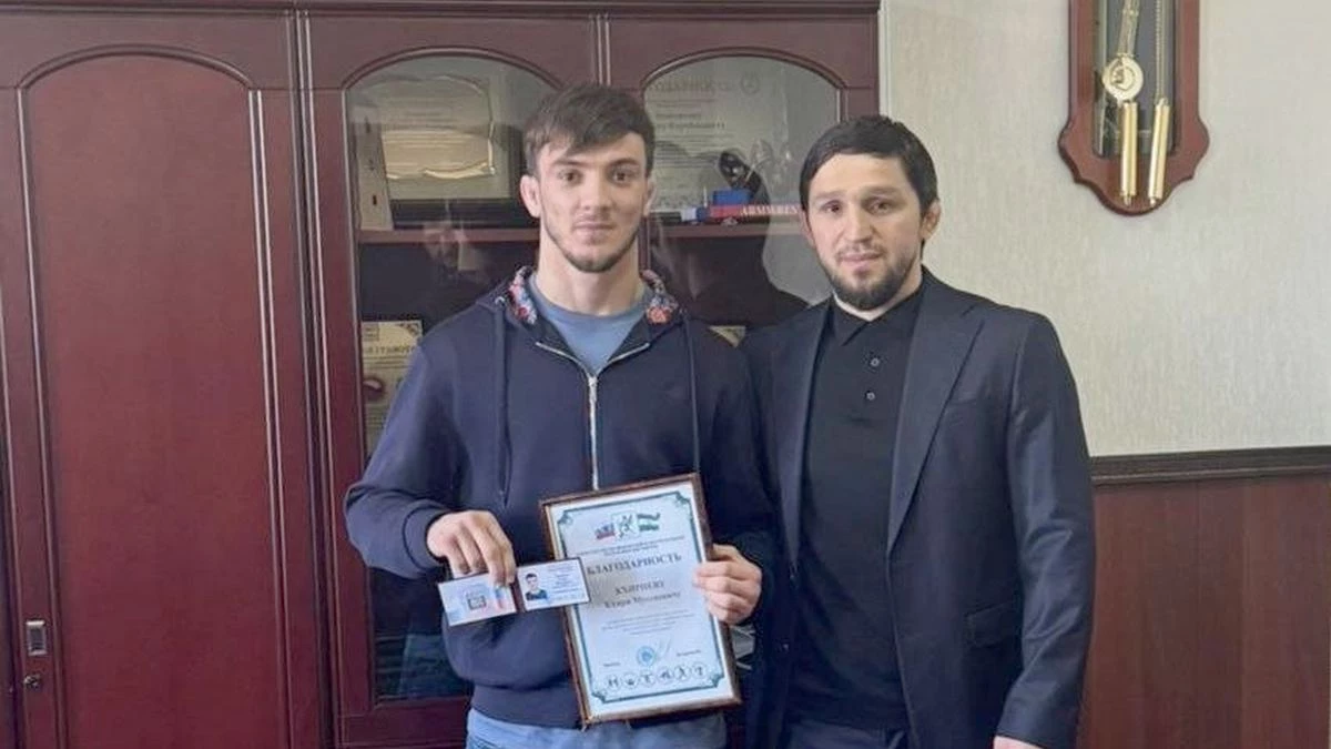 Новости Ингушетии: В Назрани чествовали нового мастера спорта России Кхири Кхириева