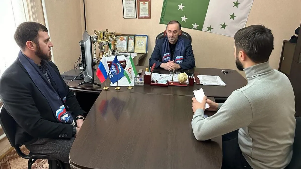 Новости Ингушетии: «Партийный десант» «Единой России» проверил ход строительства школы в с.п. Инарки, строящейся в рамках Народной программы