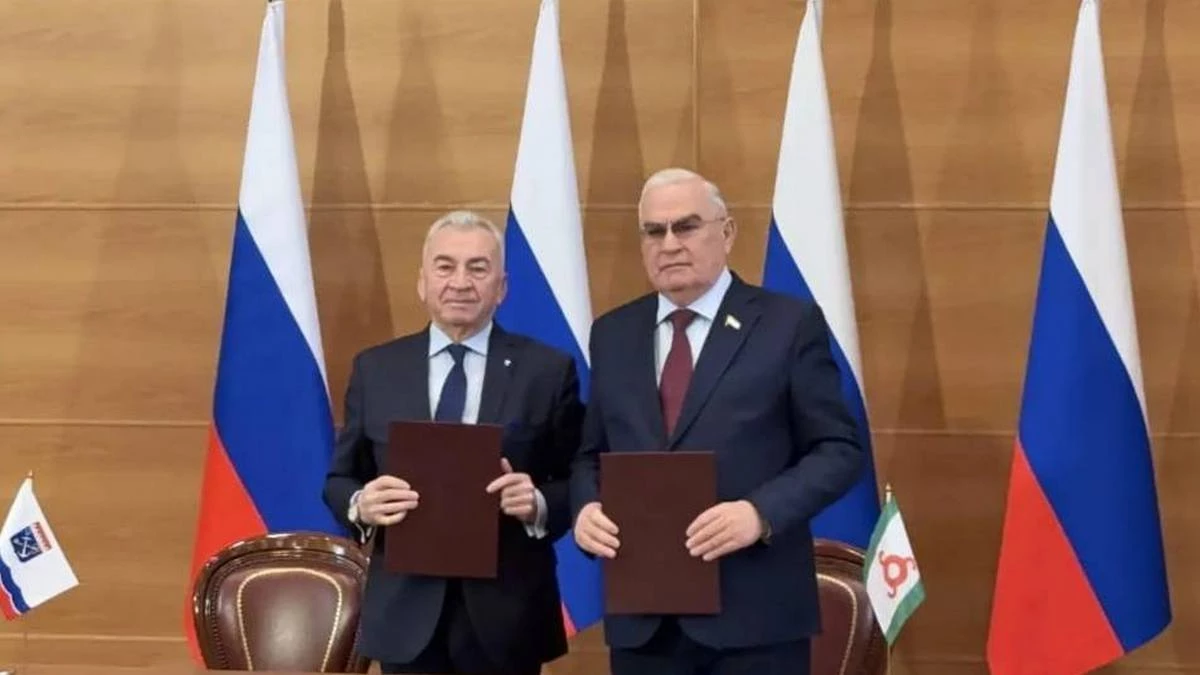 Новости Ингушетии: Ингушетия и Ленинградская область заключили соглашение о сотрудничестве