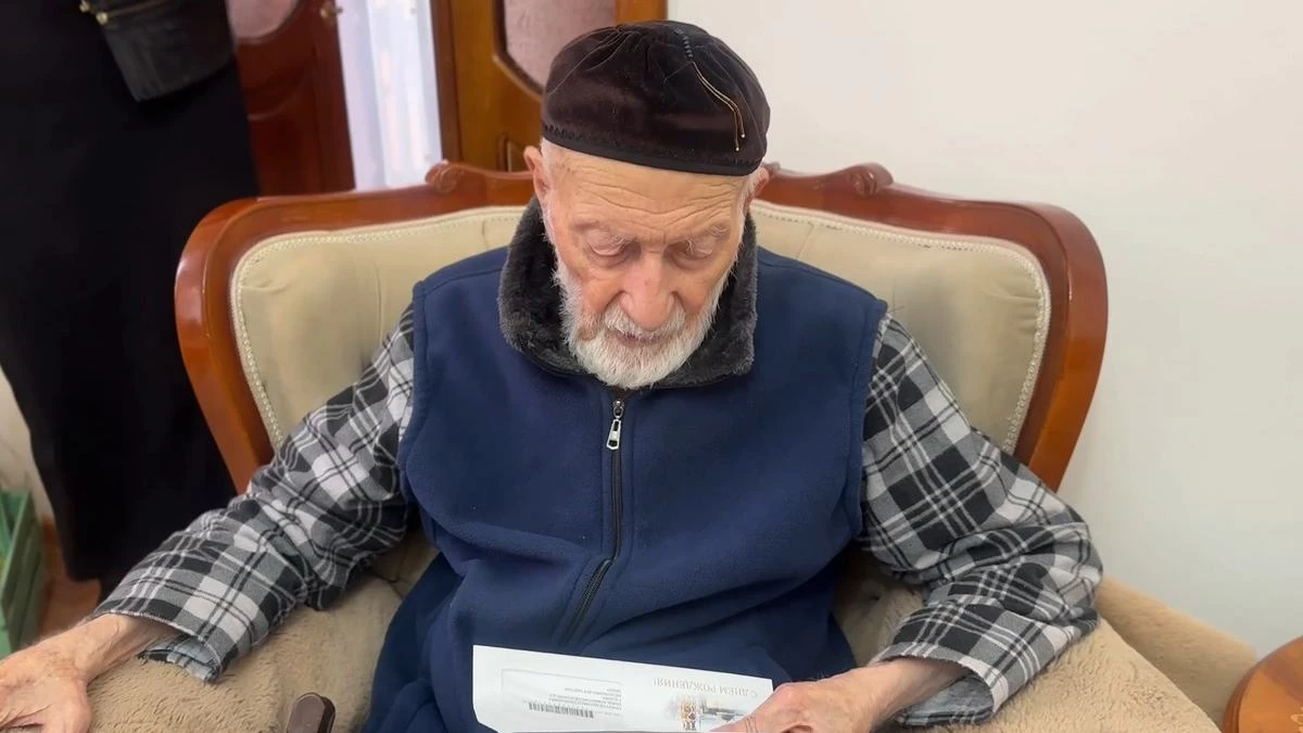 Новости Ингушетии: 95-летний житель Сунжи получил поздравления от Путина в связи с юбилеем