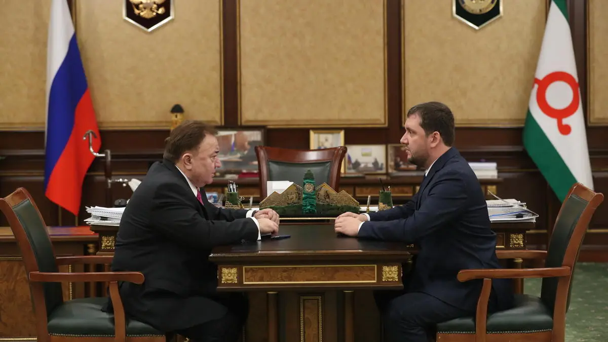 Новости Ингушетии: Калиматов встретился с руководителем Росреестра по Ингушетии