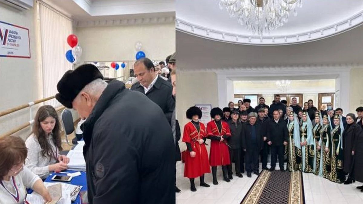 Новости Ингушетии: Коллектив Ингушского РСЦ принял участие в выборах Президента РФ