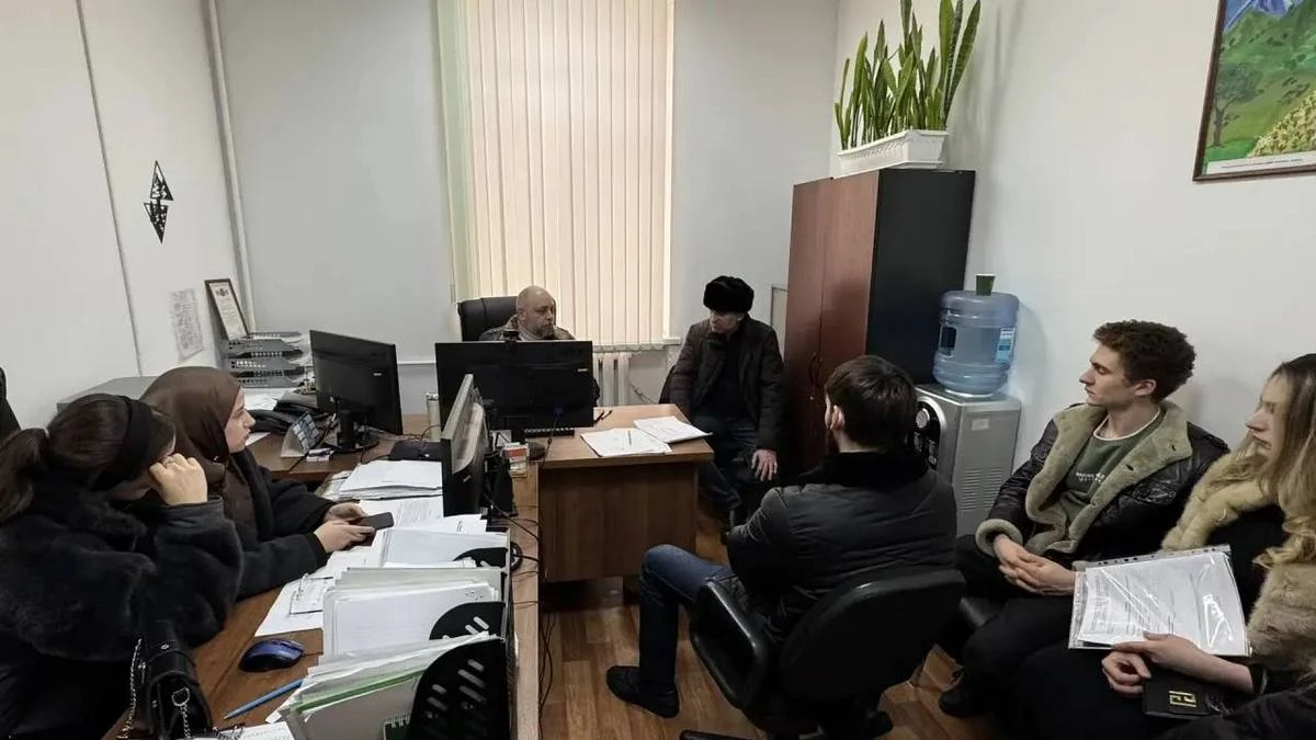 Новости Ингушетии: Студенты ИнгГУ побывали в Минприроды региона