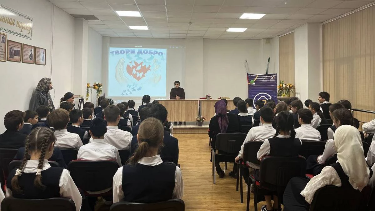 Новости Ингушетии: Школьникам села Барсуки рассказали о волонтерской деятельности