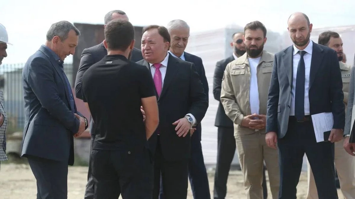 Новости Ингушетии: Глава Ингушетии проверил ход строительства психоневрологического интерната