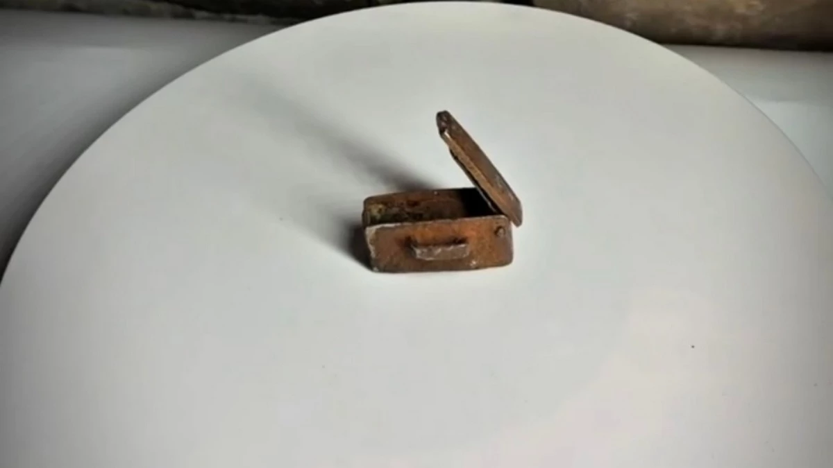 Новости Ингушетии: Железная коробка с подвижной крышкой найдена в Нижнем Пуе Ингушетии