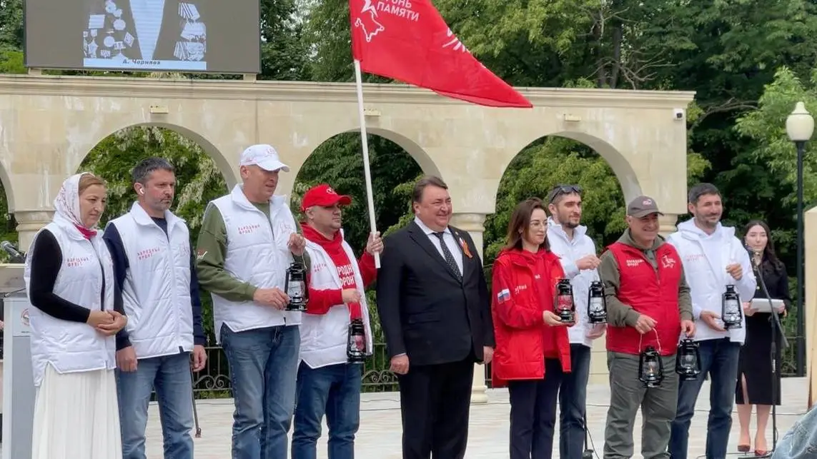 Новости Ингушетии: Ингушетия передала Огонь памяти регионам Северного Кавказа