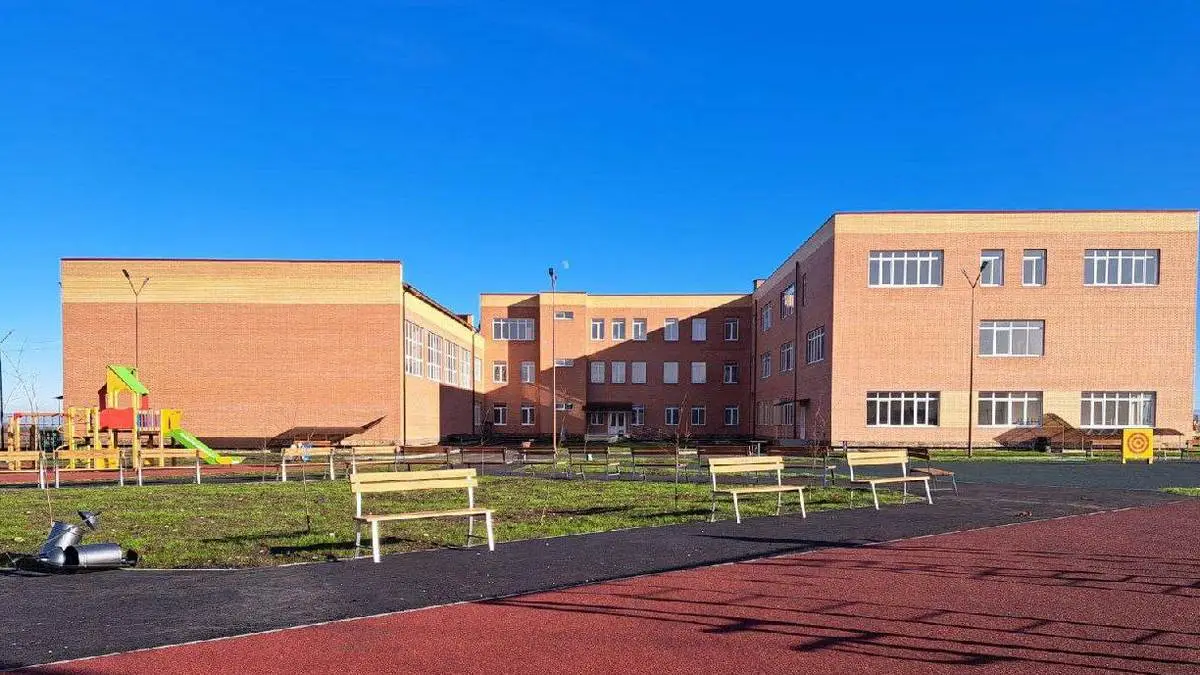 Новости Ингушетии: В с.п. Нестеровское Ингушетии активно строят школу на 420 мест