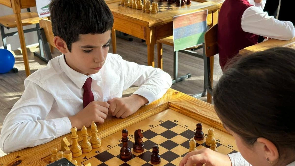 Новости Ингушетии: Юные жители села Троицкого приняли участие в состязаниях по шахматам